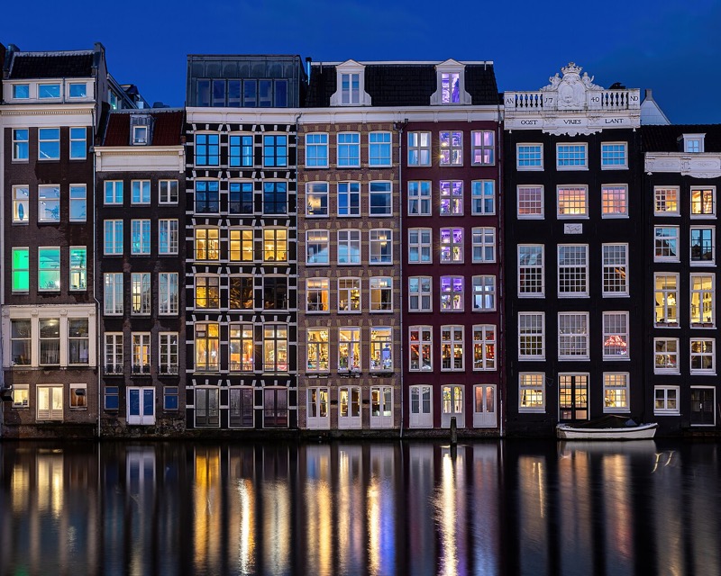 Netherlands skyline